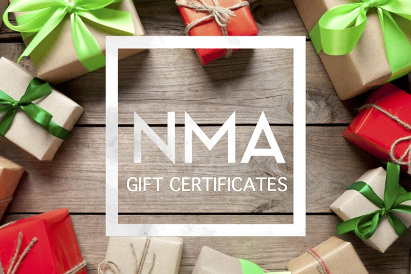 nma gift certificates